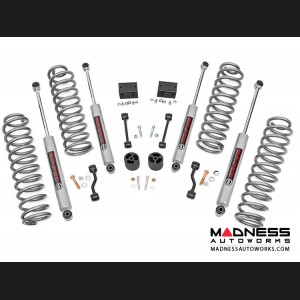 Jeep Wrangler JL Rubicon Suspension Lift Kit w/Lifted Coil Springs - 2.5" Lift